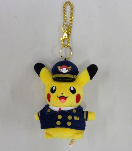 Miscellaneous Goods Pilot Pikachu Haneda Airport Ver Mascot Pocket