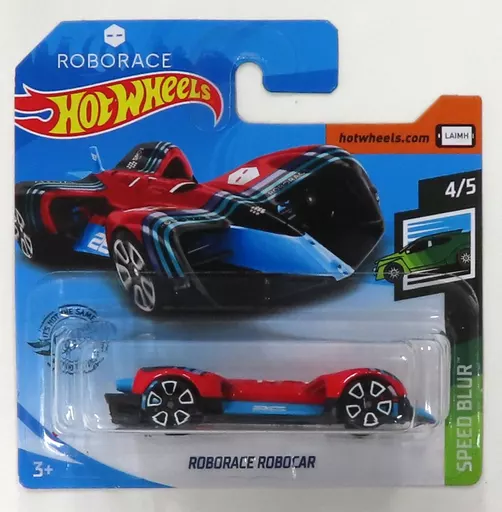 ミニカー ROBORACE ROBOCAR レッドライトブルー Hot Wheels SPEED BLUR GHD おもちゃホビー Suruga ya