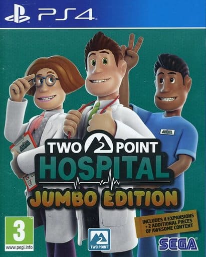 Two Point Hospital: Jumbo Edition Sony Playstation 4 PS4 From Japan NEW