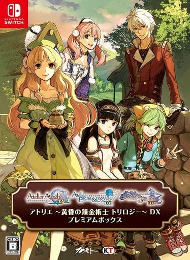 Nintendo Switch Software Atelier - Twilight alchemist trilogy - DX