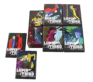 Anime DVD LUPIN THE THIRD second tv. DVD single item 26 volume set