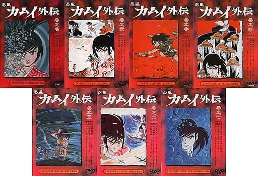 Anime DVD Shinobu Kamui Gaiden A la Carte Set of 7 Volumes