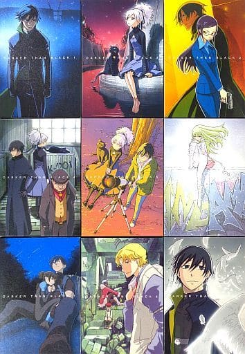 动画DVD DARKER THAN BLACK-黑之契约者-初回限定版共9卷SET | 影像软件