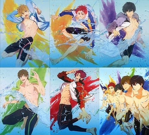 Free!-Dive to the Future-First edition version Complete 6 volumes set