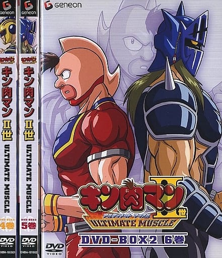 Anime DVD Incomplete) KINNIKUMAN II ULTIMATE MUSCLE DVD-BOX2