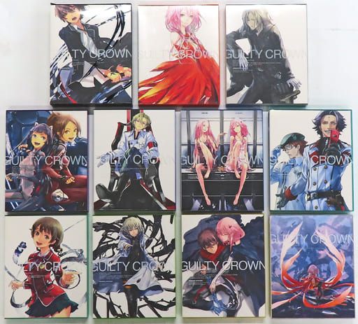 Anime DVD GUILTY CROWN Limited Production Edition 11 Volume Set