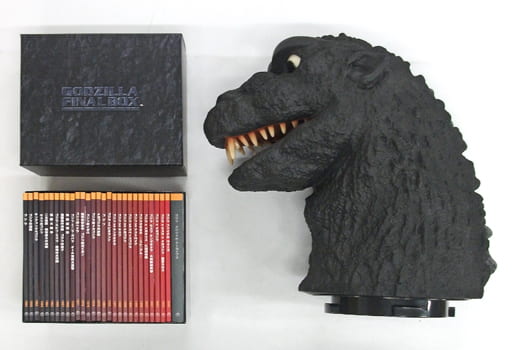 GODZILLA FINAL BOX (condition : pedestal and booklet for Godzilla head) |  Video software | Suruga-ya.com