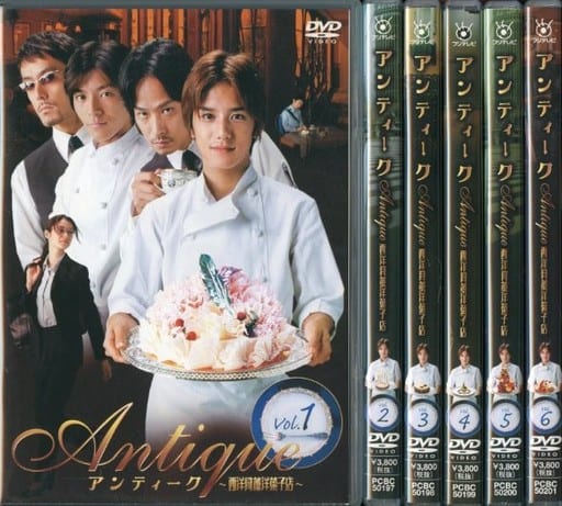 アンティーク～西洋骨董洋菓子店 〈全6巻セット〉DVD 滝沢秀明小雪