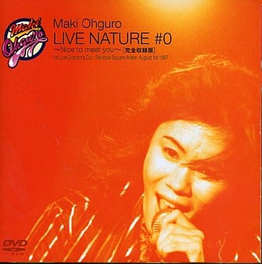 Japanese music DVD Maki Ohguro / LIVE NATURE #0 -Nice to me you