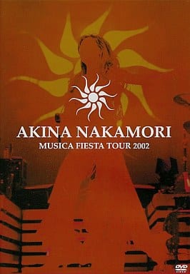 Japanese music DVD Akina Nakamori / Musica Fiesta Tour 2002 [First