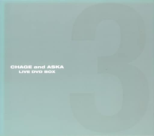 Japanese music DVD Chage u0026 ASKA / LIVE DVD-Box Technologies 3 (condition :  DISC1 is missing