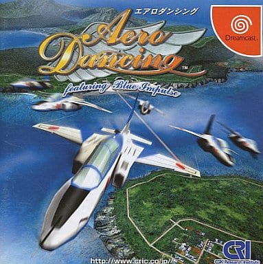 Jeu Aero Dancing Featuring Blue Impulse - Version Japonaise Dreamcast Avec Spine Card, Très Bon état (1999)