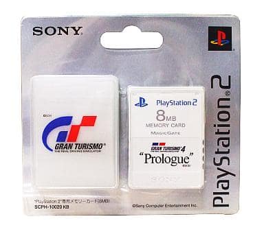 PlayStation 2 dedicated memory card (8 mb) Premium Series Gran Turismo 4  Prologue, Game