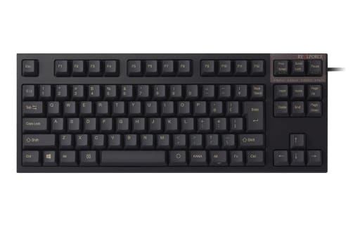 Wire Mechanical Keyboard Quiet Model REALFORCE TKL S JP (Black