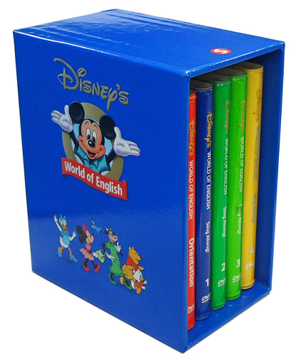 5-volume set with Disney's World of English BOX