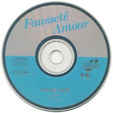 PC Engine Super CD Software Fawcett Amour (state : disk only