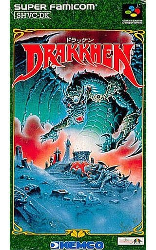 Super Famicom Software DRAKKHEN | Game | Suruga-ya.com