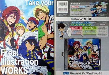 Mook Animation Anime Mook TV Animation Free! Illustration Works (with CDs) | Book ...