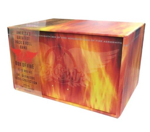 期間限定送料無料】 FIRE OF BOX AEROSMITH エアロスミス SET BOX 洋楽 