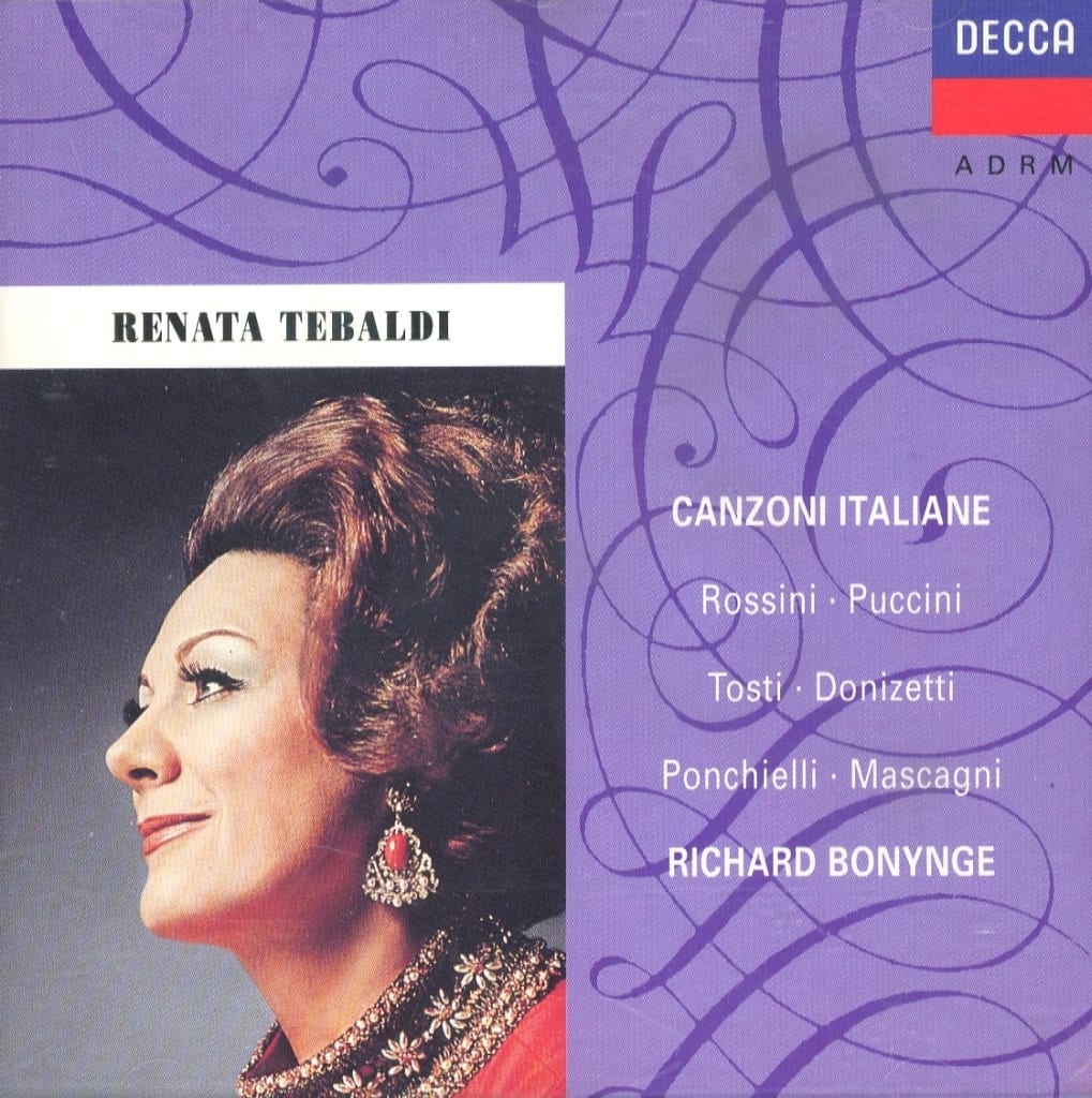 RENATA TEBALDI (soprano) / CANZONI ITALIANE [import edition] | Music ...