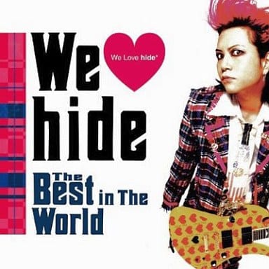 日本音樂CD hide/We Love hide～The Best in The World～[初回限定盤