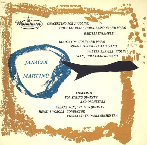 Classic CD Vienna Concerto House Quartet / Janacek Concertino