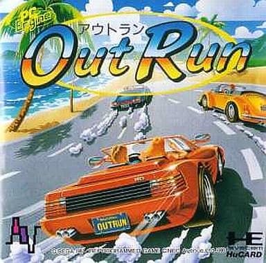 PC engine Hu card software (without box&manual) Outrun | Game