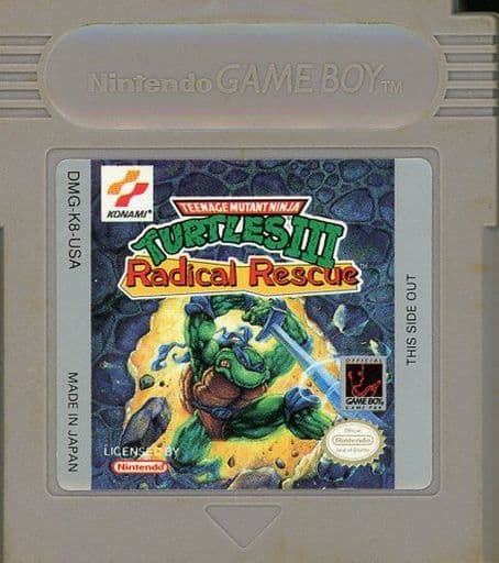 GB software (without box&manual) North American Teenage Mutant Ninja ...