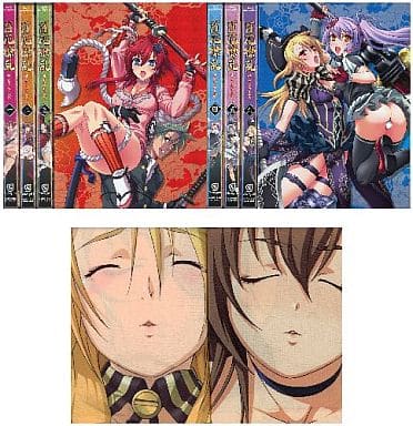 Anime Blu-ray Disc First edition 6-volume set with SAMURAI GIRLS