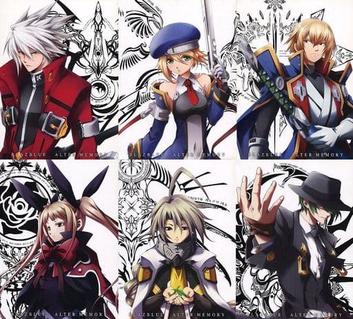 BLAZBLUE ALTER MEMORY First Press Limited Production Edition 6 Volume Set