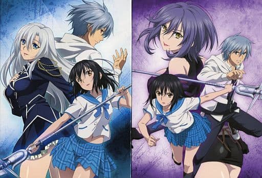 STRIKE THE BLOOD OVA Kingdom of Valculia first production limited edition,  before and after set