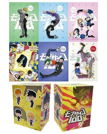 Anime Blu-ray Disc Mob Psycho 100 First Edition 6-Volume Set (with