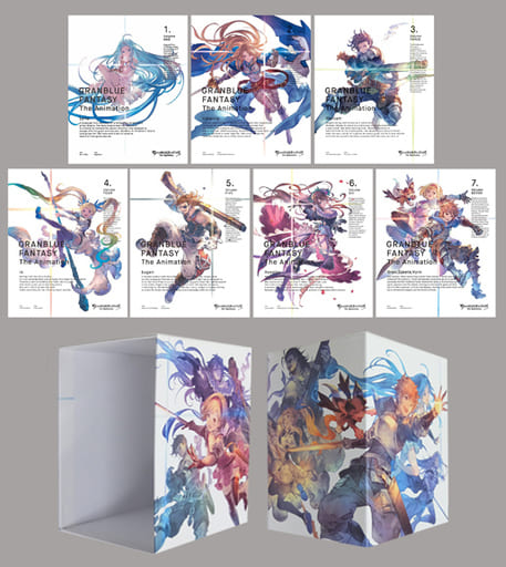 Anime Blu-ray Disc GRANBLUE FANTASY The Animation, Limited Edition