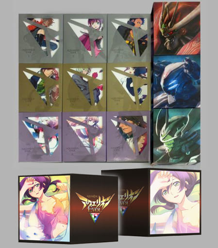 Anime Blu-ray Disc AQUARION EVOL 9-Volume Set with First