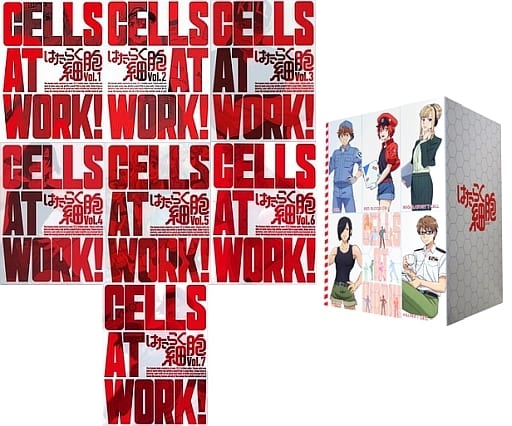 Anime Blu-ray Disc Cells at Work!, Limited Edition, 7 Volume Set