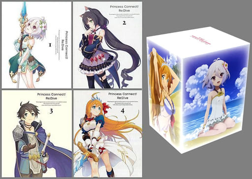 Princess Connect! Re : Dive 4-Volume Set (Includes Box for Storing