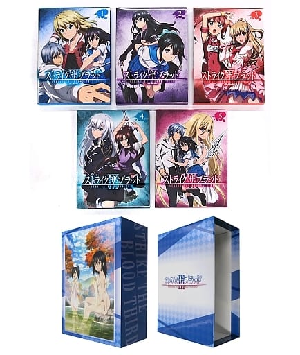 STRIKE THE BLOOD III OVA First Edition 5 Volume Set (Includes All