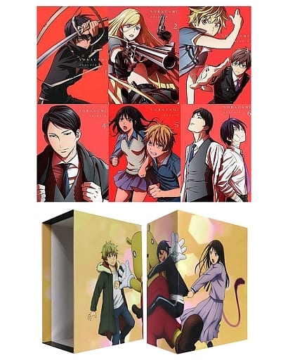 Anime Blu-ray Disc NORAGAMI ARAGOTO First Limited Edition 6-Volume