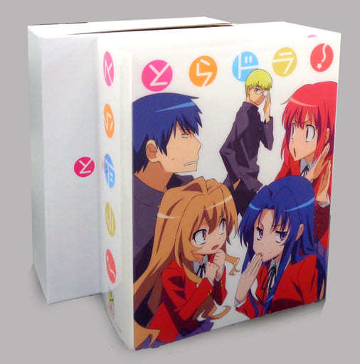 Anime Blu-ray Disc Toradora! Blu-ray Box [Limited Edition] (with HMV ClearSleeve) (Condition : DISC case is damaged, HMV Clear Sleeve, BOX is damagedand dirty)