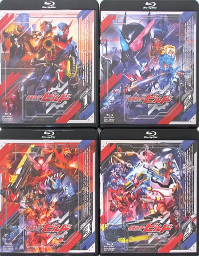 Kamen Rider Build Blu-ray Collection first edition 4-volume set 