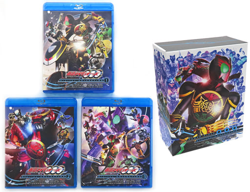 Kamen Rider OOO (Óðr) Blu-ray COLLECTION first edition 3-volume set with box