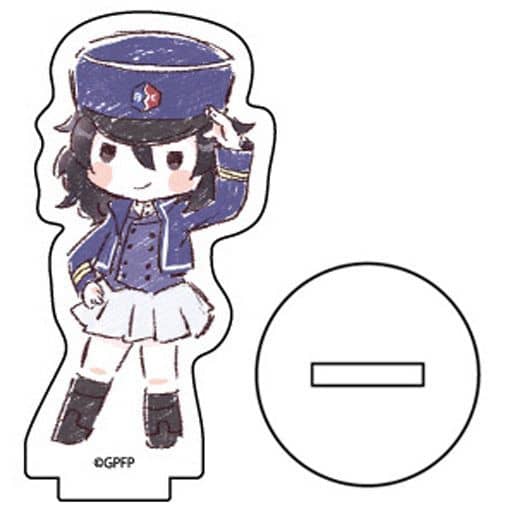 Ando' GIRLS & PANZER Saisho Acrylic Puchi Stand 02. Graphic Art Design ...