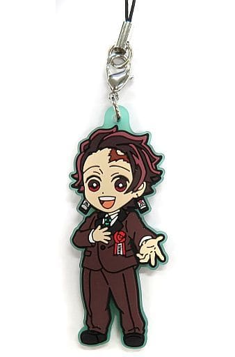 Miscellaneous goods Tanjiro Kamado' Demon Slayer: Kimetsu no Yaiba Oni 滅祭  Online - Anime 弐周 Year Anniversary Celebration - Random Rubber Strap'  ANIPLEX + Order Production Only, Goods / Accessories