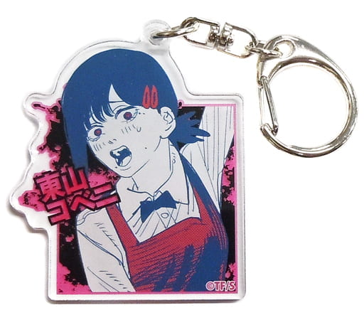 Compre Japan Manga Anime Chainsaw Man Stand Model Plate Keychain Power  Makima Higashiyama Kobeni Two Sided Acrylic Standing Sign