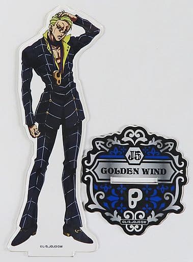 Pessi Acrylic Stand Vol. 1 JOJO'S BIZARRE ADVENTURE Part 5 : Ogon-no-kaze JOJO'S  BIZARRE ADVENTURE Part 6 : Stone Ocean Animation Memorial Special Event JoJo  - New Departure - Vol. 1, Goods / Accessories