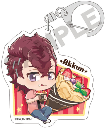 New] Atsushi Sendo (Akkun) Chibi Character Illustration Acrylic Key Holder  Tokyo Revengers x Tobu-dobutsu-koen, Goods / Accessories