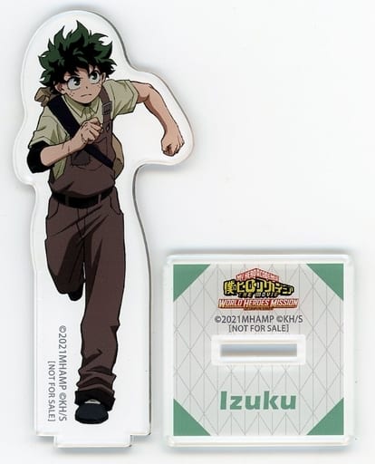 My Hero Academia THE MOVIE World Heroes Mission Movie Acrylic Stand Izuku  Midoriya