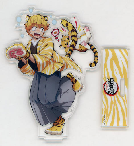 Agatsuma Zenitsu Acrylic Stand' Demon Slayer: Kimetsu no Yaiba Mugen Train  Series : Orchestra Concert : Oni no So', Goods / Accessories