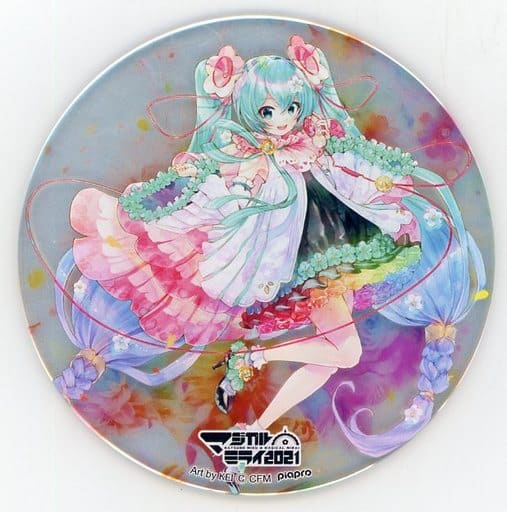 Miscellaneous goods Hatsune Miku (KEI illustration) Coaster Pub