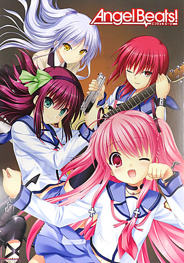 Poster Anime de Cartaz do Anjo Kanade Tachibana Beats